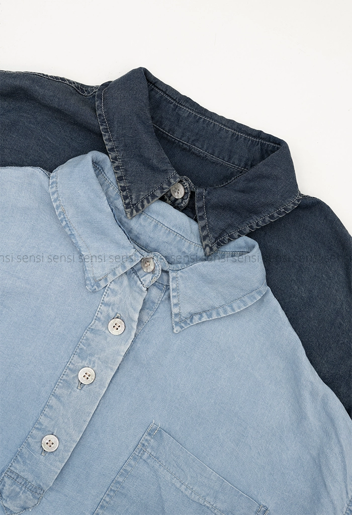 شومیز کراپ تنسل کد1005307